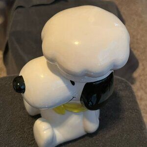 Vintage Snoopy Chef Cookie Jar